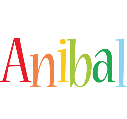 Anibal birthday logo