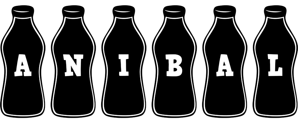 Anibal bottle logo