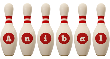 Anibal bowling-pin logo