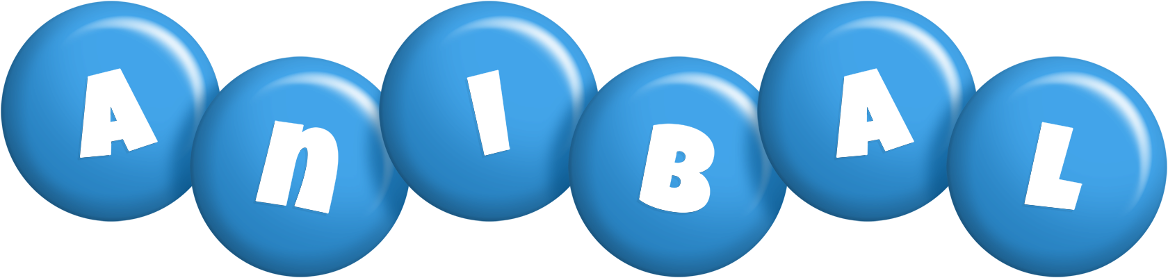 Anibal candy-blue logo