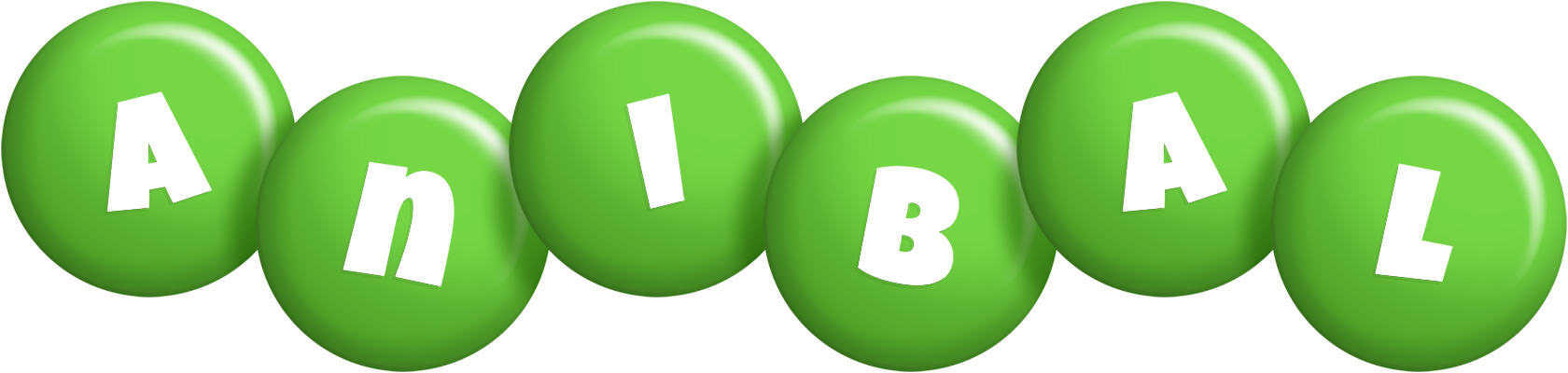 Anibal candy-green logo
