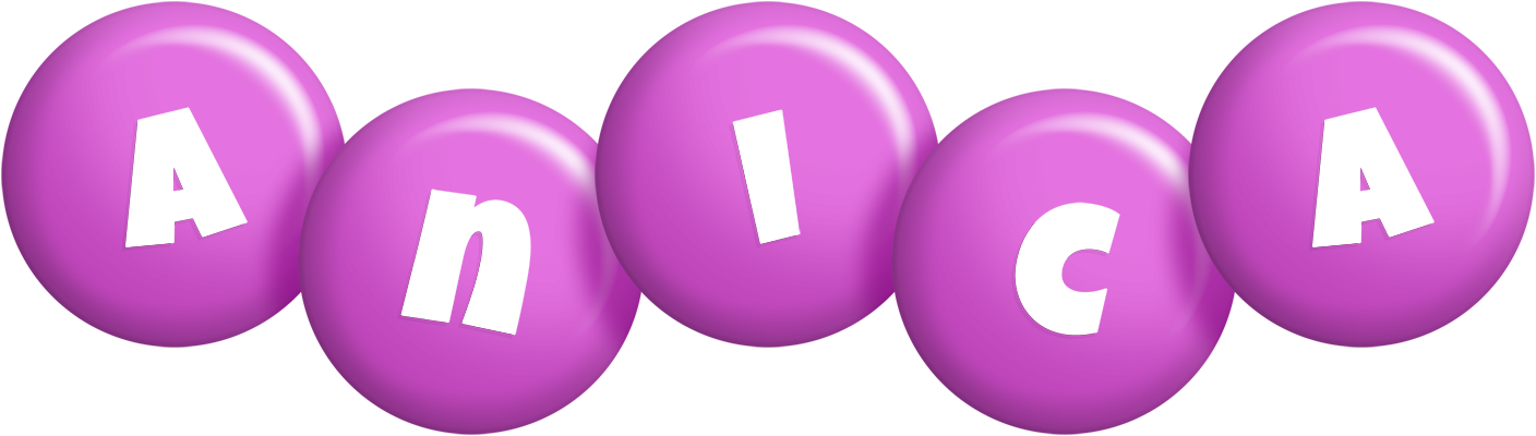 Anica candy-purple logo