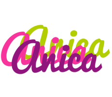 Anica flowers logo