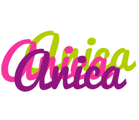 Anica flowers logo