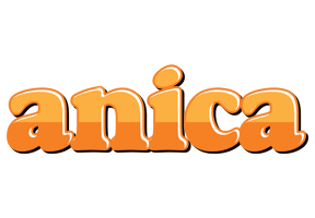 Anica orange logo