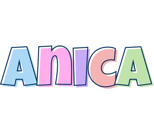 Anica pastel logo