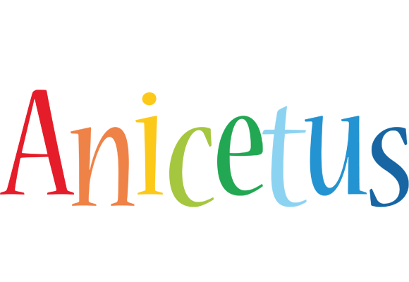 Anicetus birthday logo
