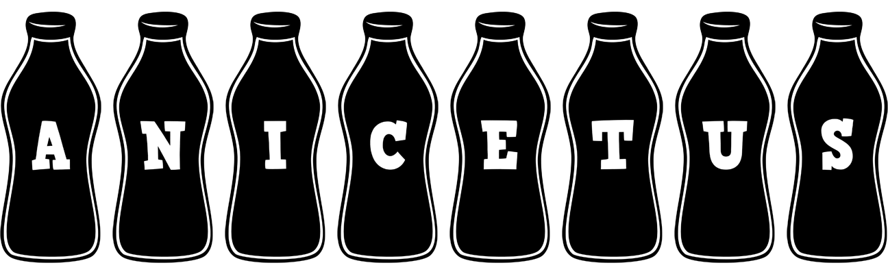 Anicetus bottle logo