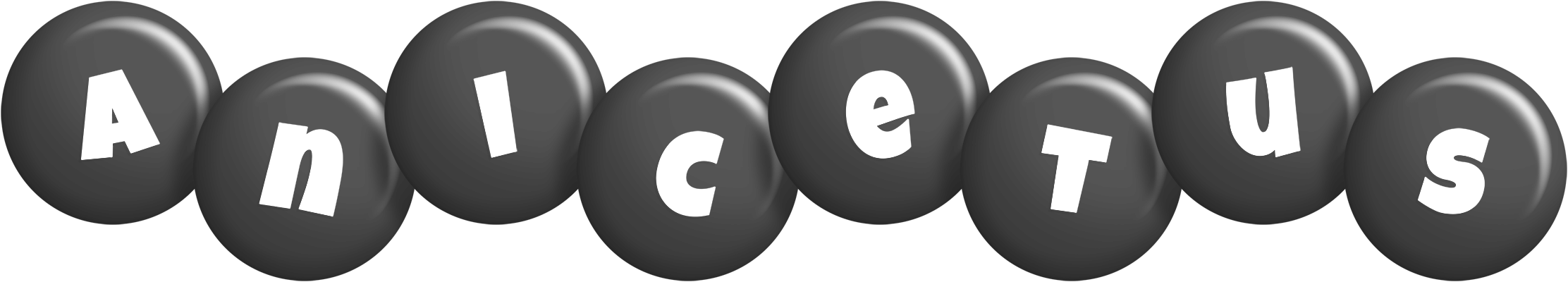 Anicetus candy-black logo