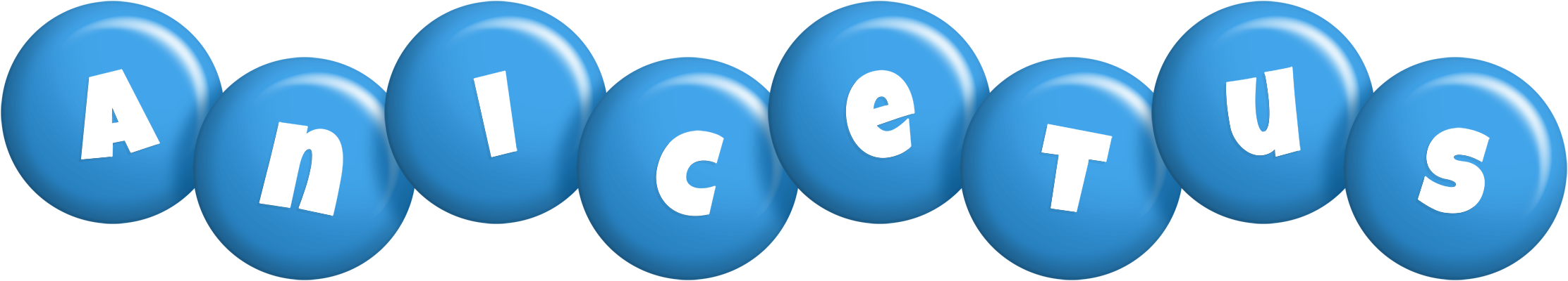 Anicetus candy-blue logo