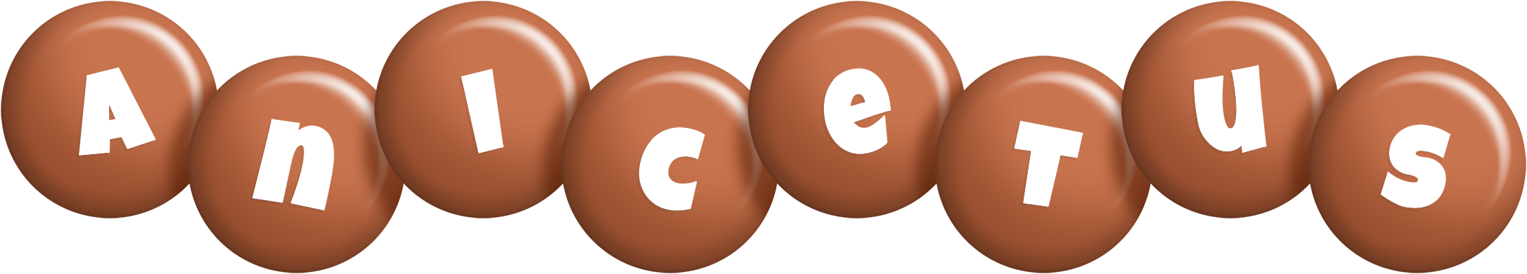 Anicetus candy-brown logo