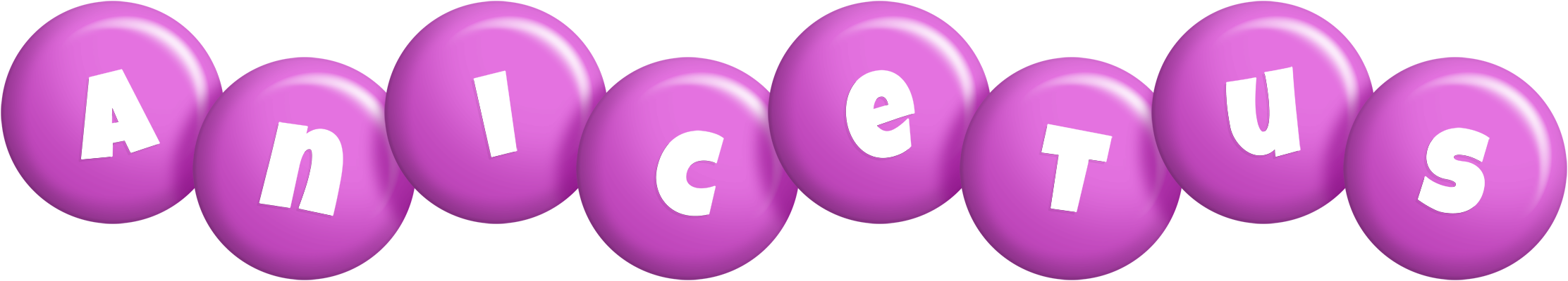 Anicetus candy-purple logo