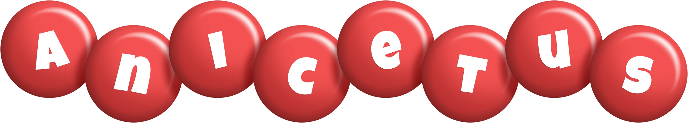 Anicetus candy-red logo