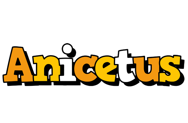 Anicetus cartoon logo