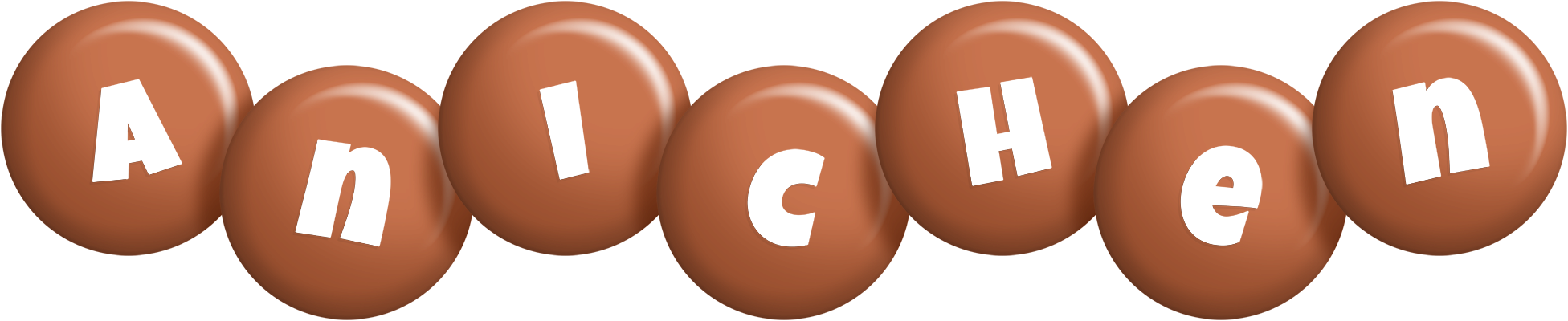 Anichen candy-brown logo