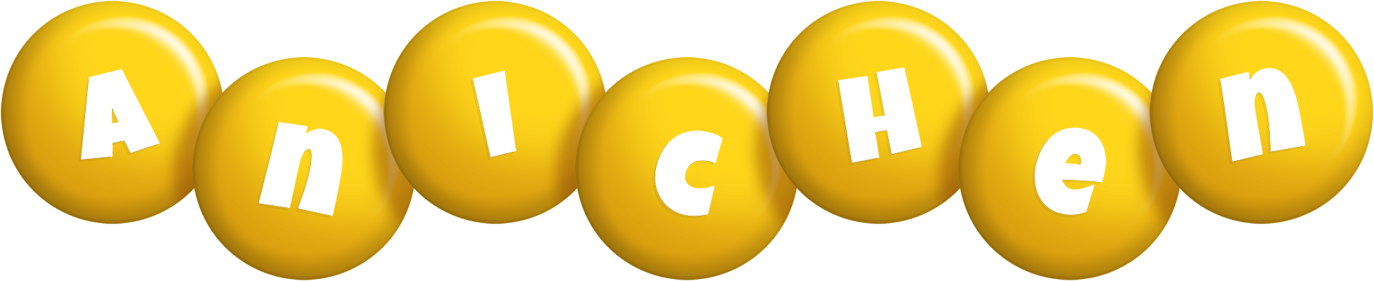 Anichen candy-yellow logo