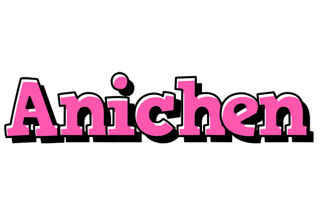 Anichen girlish logo
