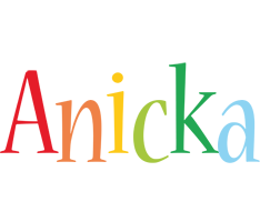 Anicka birthday logo