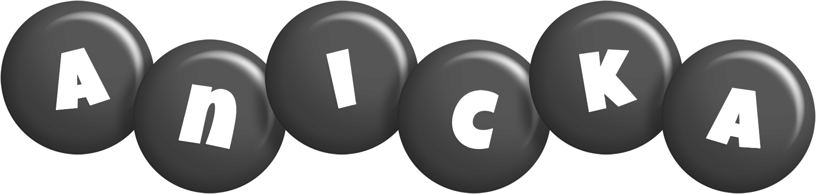 Anicka candy-black logo