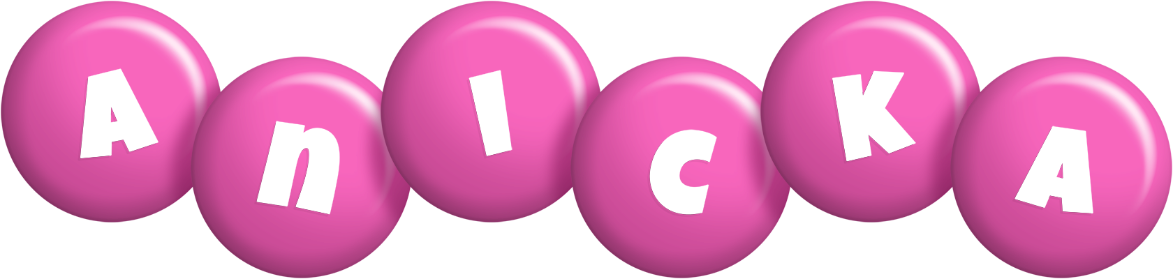 Anicka candy-pink logo