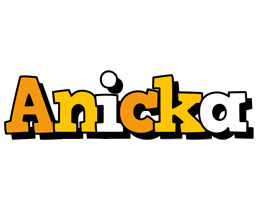 Anicka cartoon logo