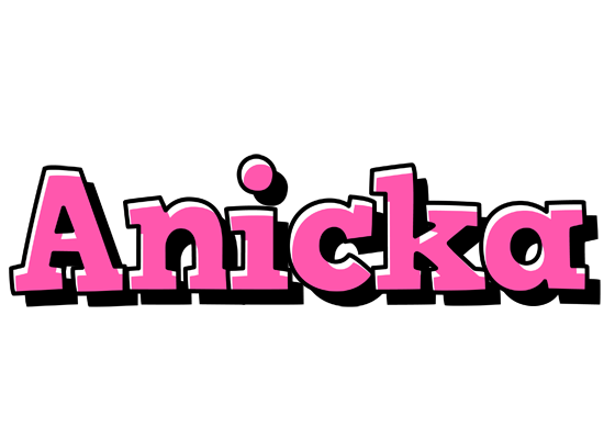 Anicka girlish logo