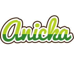 Anicka golfing logo