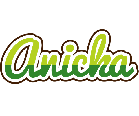 Anicka golfing logo