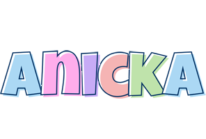 Anicka pastel logo