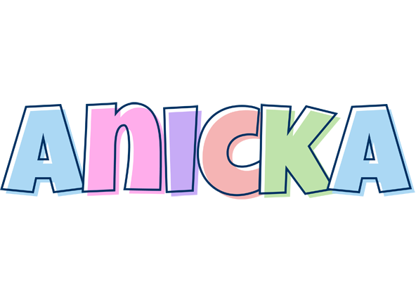 Anicka pastel logo
