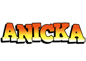 Anicka sunset logo