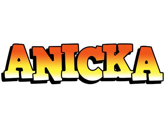 Anicka sunset logo