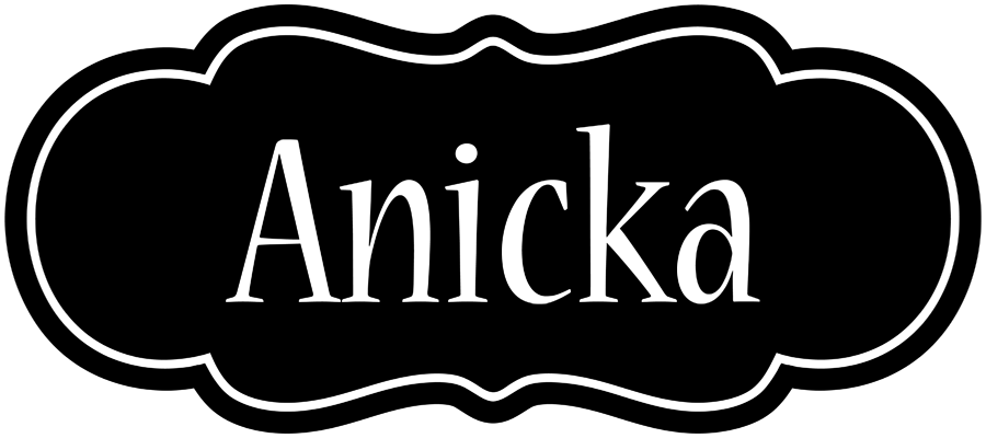 Anicka welcome logo