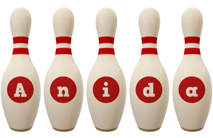 Anida bowling-pin logo