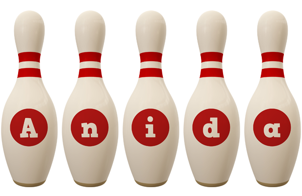 Anida bowling-pin logo