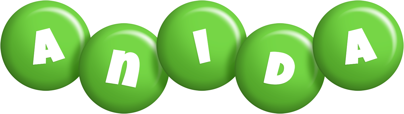 Anida candy-green logo