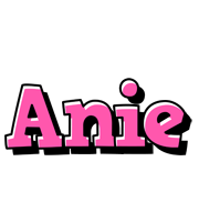 Anie girlish logo