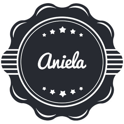 Aniela badge logo