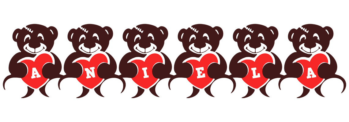 Aniela bear logo