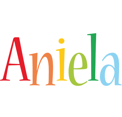 Aniela birthday logo