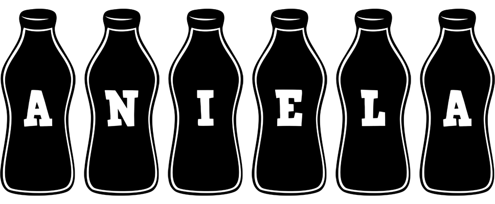 Aniela bottle logo