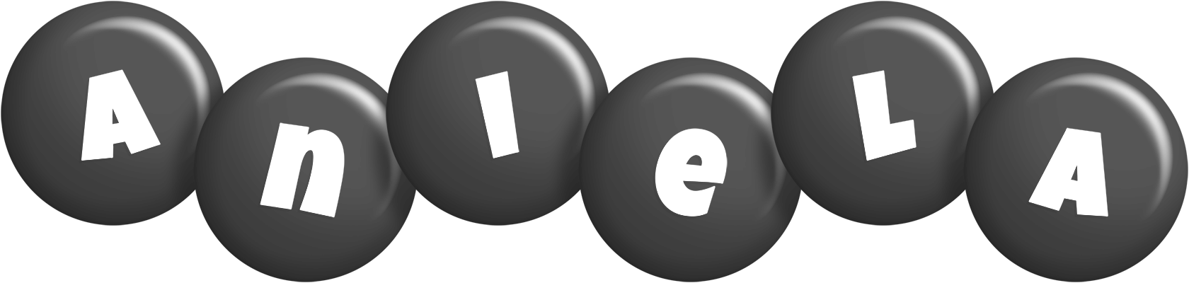 Aniela candy-black logo