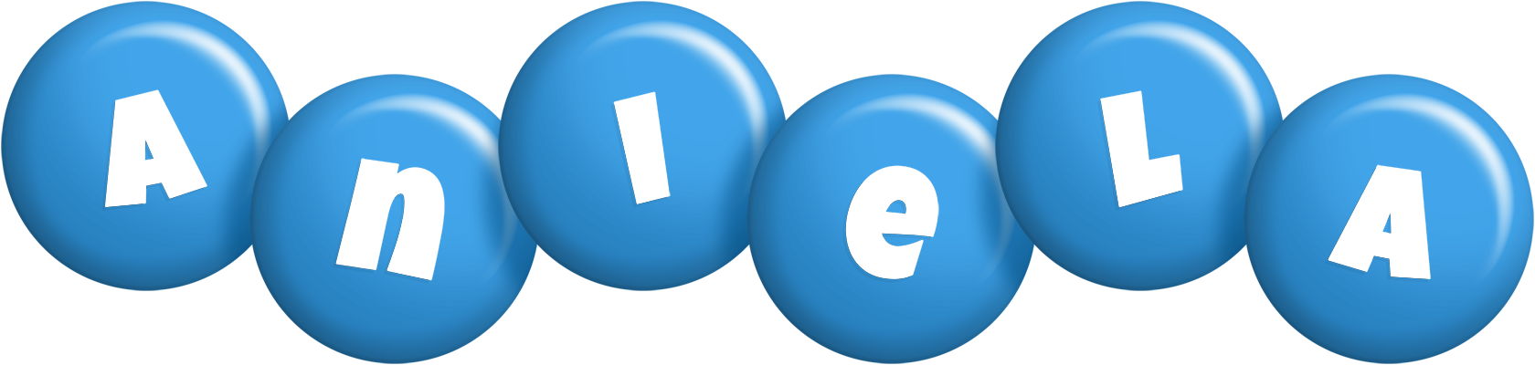 Aniela candy-blue logo