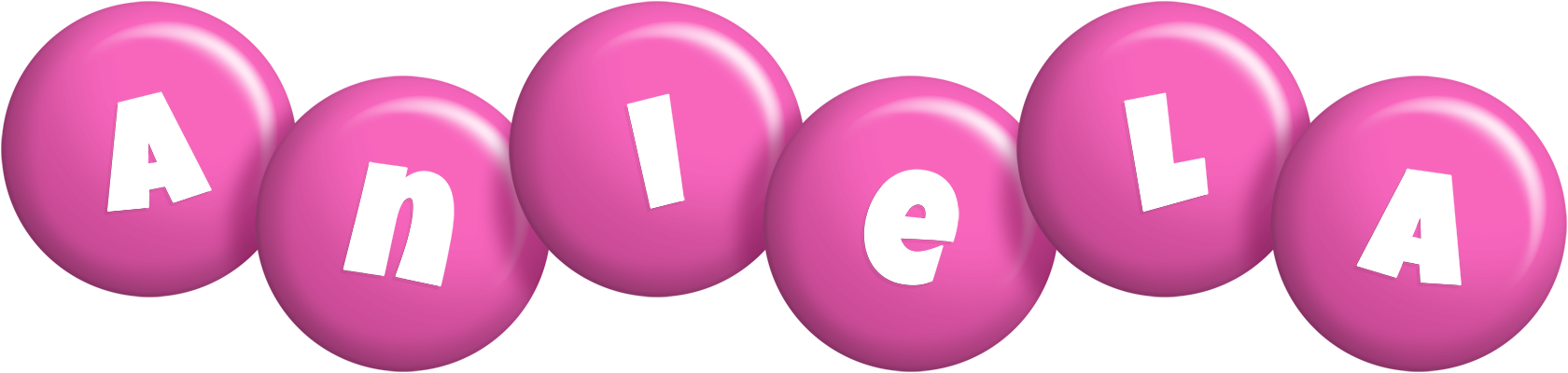 Aniela candy-pink logo