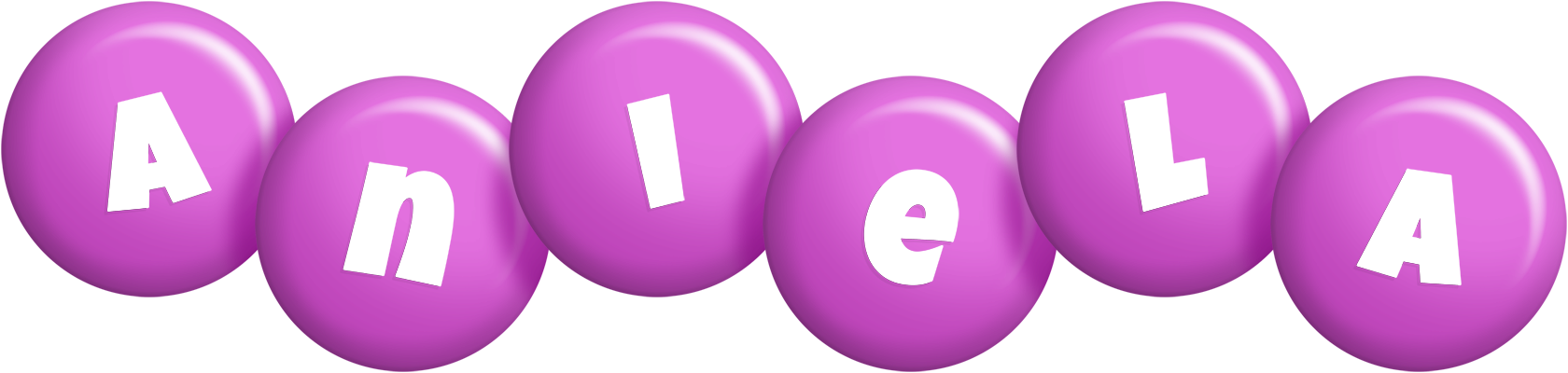 Aniela candy-purple logo