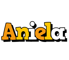 Aniela cartoon logo