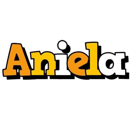 Aniela cartoon logo