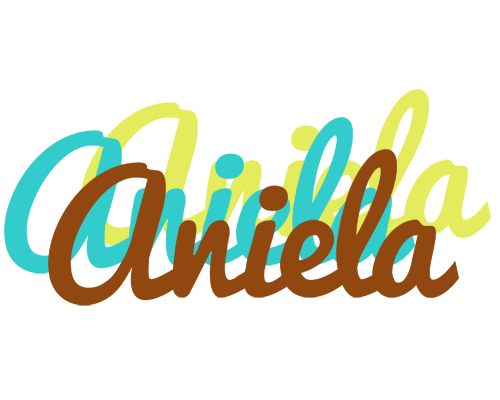 Aniela cupcake logo