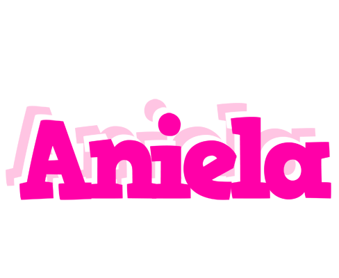 Aniela dancing logo