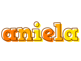 Aniela desert logo